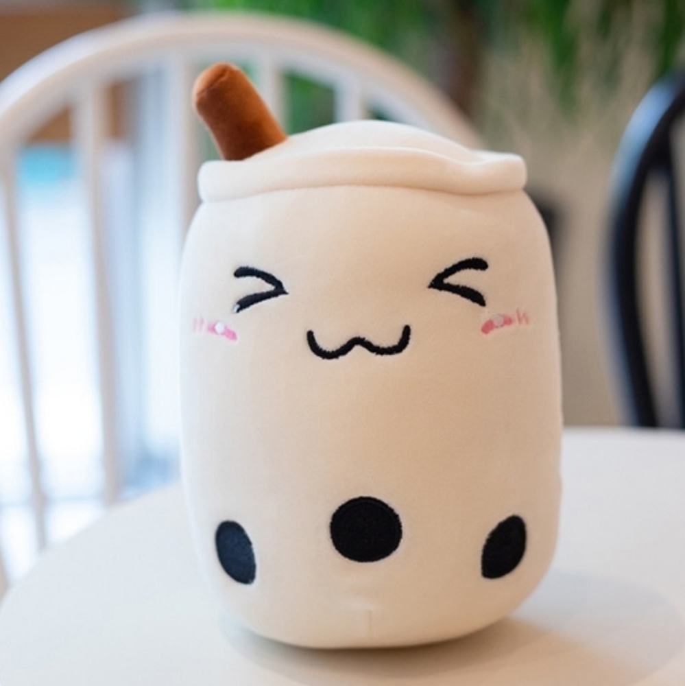 Milk Tea with Boba Plush Bubble Tea
